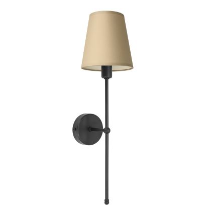 Nástěnná lampa MADELA 1xE14/40W/230V béžová/černá