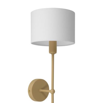 Nástěnná lampa MADELA 1xE14/40W/230V bílá/béžová