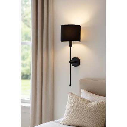 Nástěnná lampa MADELA 1xE14/40W/230V černá