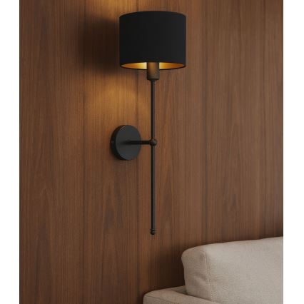 Nástěnná lampa MADELA 1xE14/40W/230V černá