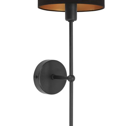 Nástěnná lampa MADELA 1xE14/40W/230V černá
