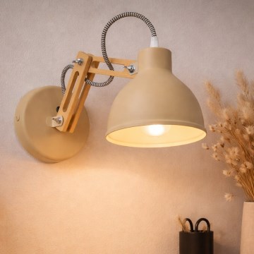 Nástěnná lampa MARCELLO 1xE27/15W/230V béžová