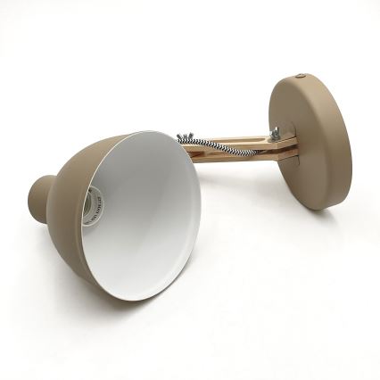 Nástěnná lampa MARCELLO 1xE27/15W/230V béžová