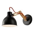 Nástěnná lampa MARCELLO 1xE27/60W/230V buk