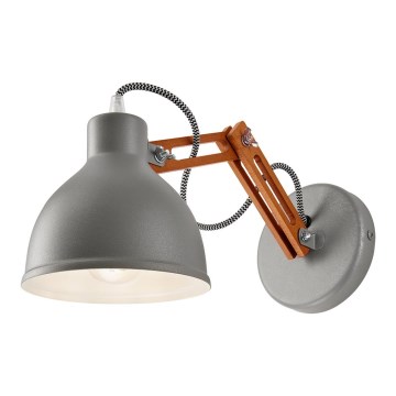 Nástěnná lampa MARCELLO 1xE27/60W/230V buk