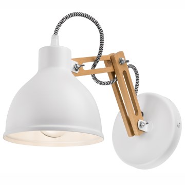 Nástěnná lampa MARCELLO 1xE27/60W/230V buk