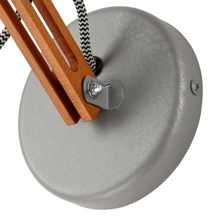 Nástěnná lampa MARCELLO 1xE27/60W/230V buk