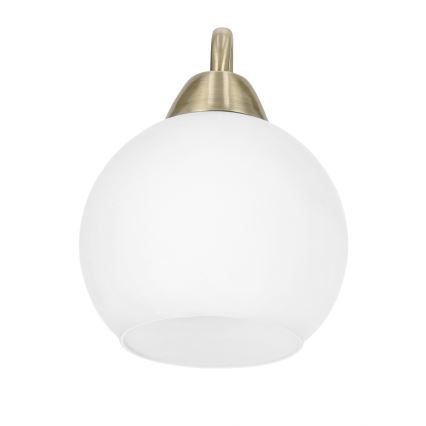 Nástěnná lampa NESTOR 1xE27/40W/230V mosaz