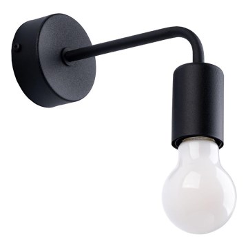 Nástěnná lampa NORAH 1xE27/15W/230V černá