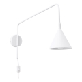Nástěnná lampa NOX 1xE14/10W/230V bílá