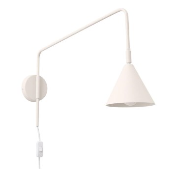 Nástěnná lampa NOX 1xE14/10W/230V krémová