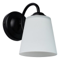 Nástěnná lampa PAFOS 1xE27/15W/230V černá