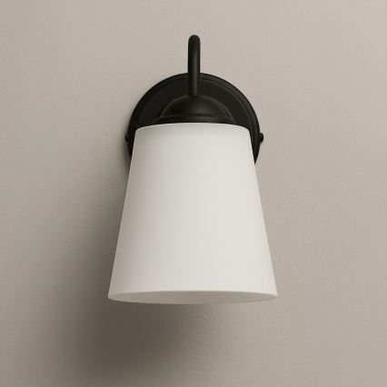 Nástěnná lampa PAFOS 1xE27/15W/230V černá