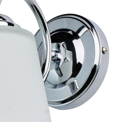 Nástěnná lampa PAFOS 1xE27/15W/230V lesklý chrom