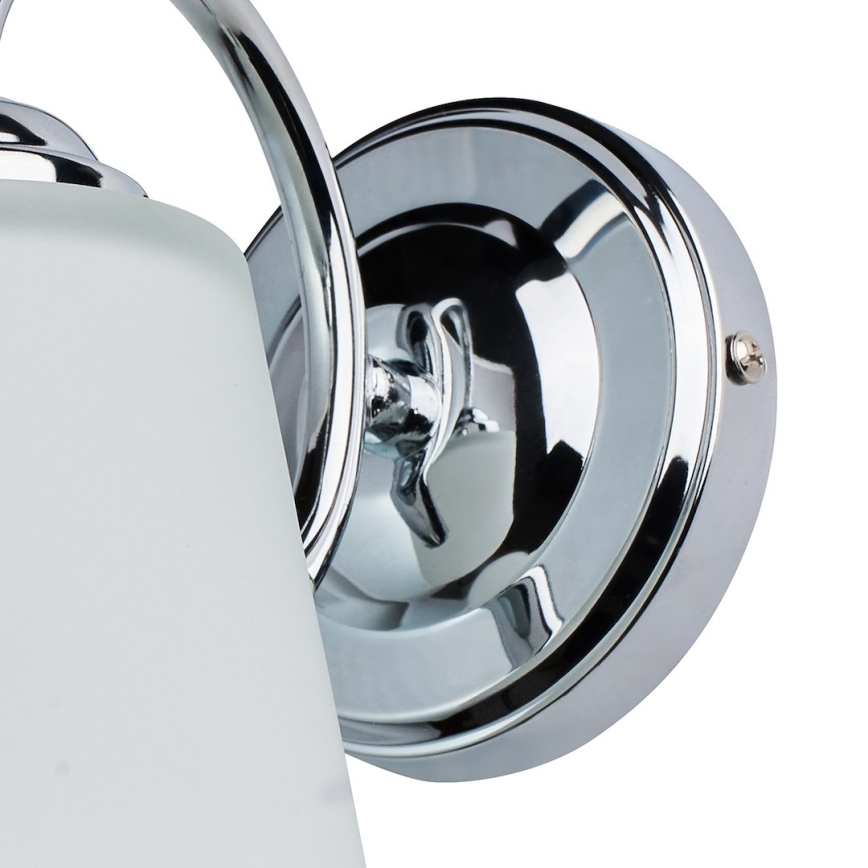 Nástěnná lampa PAFOS 1xE27/15W/230V lesklý chrom