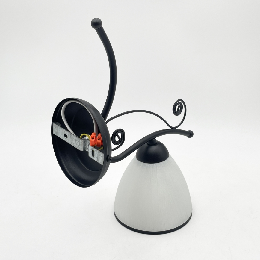 Nástěnná lampa RETRO 1xE27/60W/230V černá/bílá