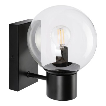 Nástěnná lampa SFERIO 1xE14/5W/230V černá/čirá