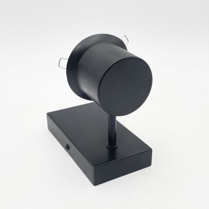 Nástěnná lampa SFERIO 1xE14/5W/230V černá/čirá