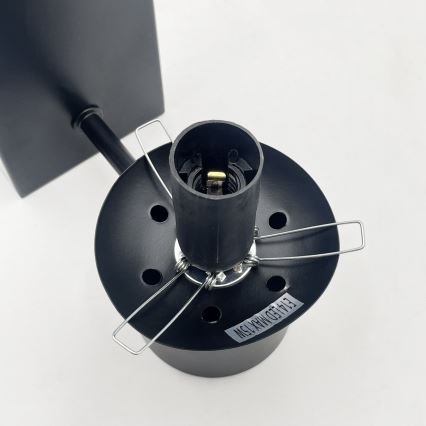 Nástěnná lampa SFERIO 1xE14/5W/230V černá/čirá