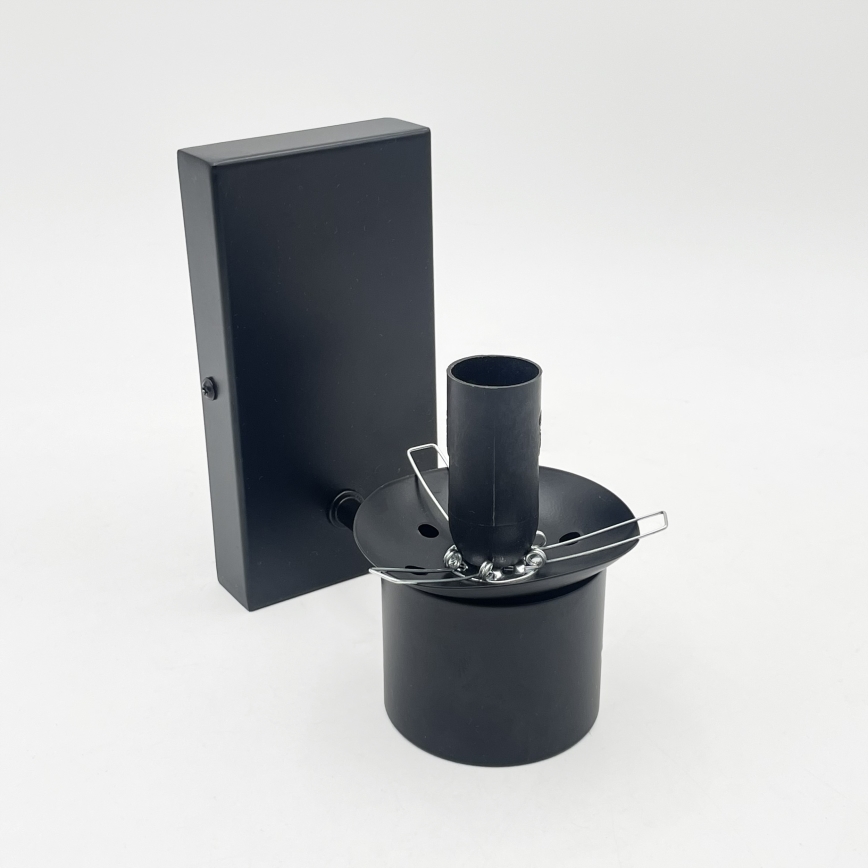 Nástěnná lampa SFERIO 1xE14/5W/230V černá/čirá
