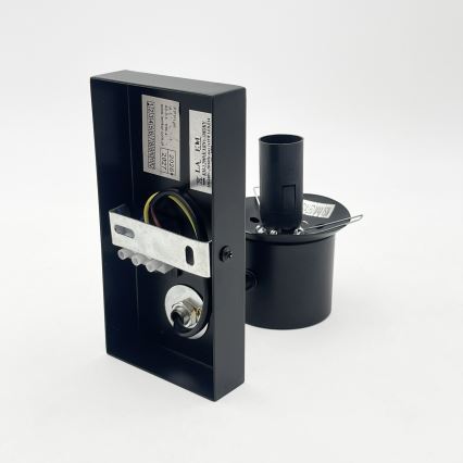 Nástěnná lampa SFERIO 1xE14/5W/230V černá/čirá