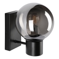 Nástěnná lampa SFERIO 1xE14/5W/230V černá/kouřová černá