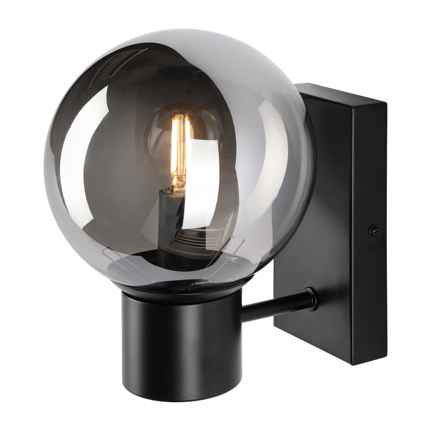 Nástěnná lampa SFERIO 1xE14/5W/230V černá/kouřová černá