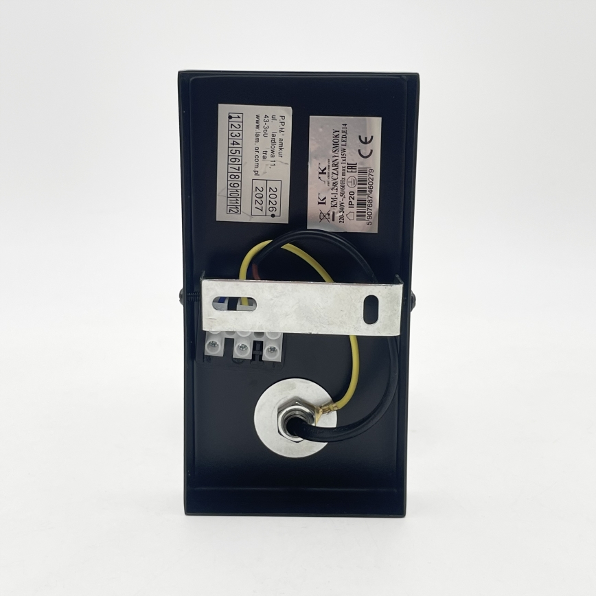 Nástěnná lampa SFERIO 1xE14/5W/230V černá/kouřová černá