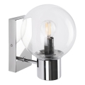 Nástěnná lampa SFERIO 1xE14/5W/230V lesklý chrom/čirá