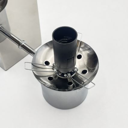 Nástěnná lampa SFERIO 1xE14/5W/230V lesklý chrom/čirá