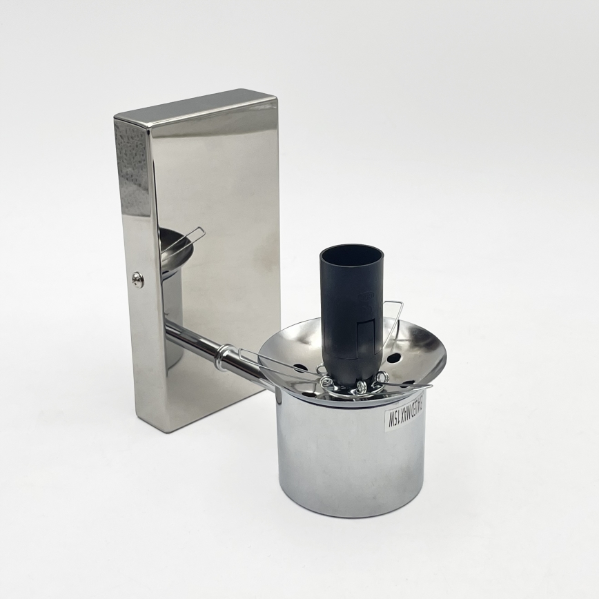 Nástěnná lampa SFERIO 1xE14/5W/230V lesklý chrom/čirá