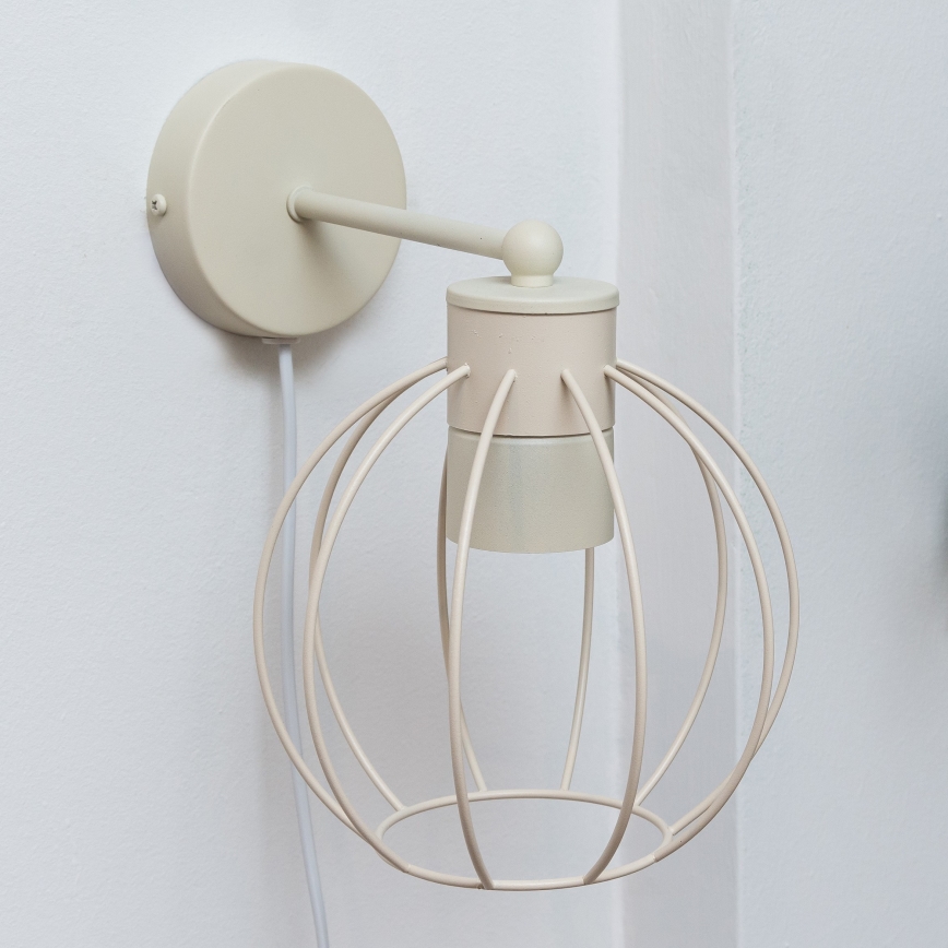 Nástěnná lampa STARLIGHT 1xGU10/10W/230V krémová