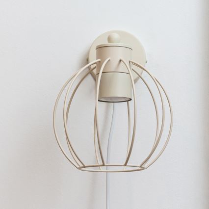 Nástěnná lampa STARLIGHT 1xGU10/10W/230V krémová