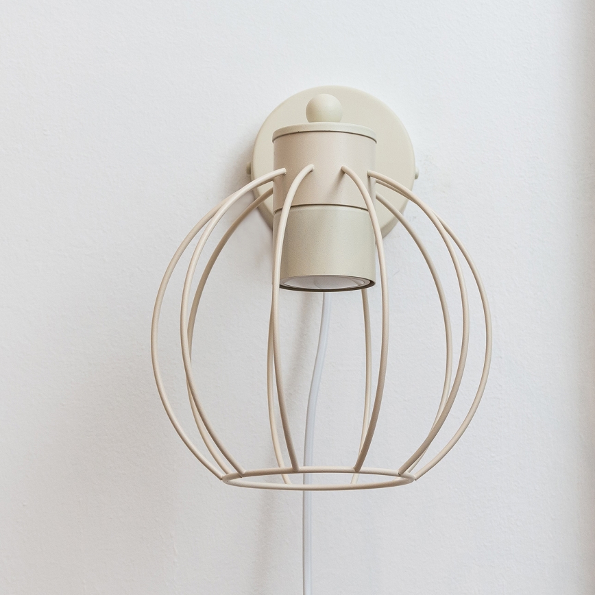 Nástěnná lampa STARLIGHT 1xGU10/10W/230V krémová