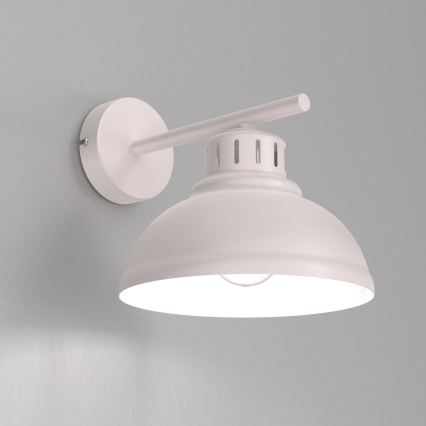 Nástěnná lampa SVEN 1xE27/15W/230V krémová