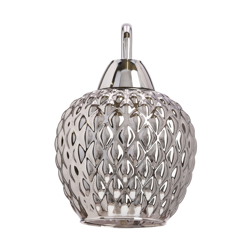 Nástěnná lampa TOBIAS 1xE27/40W/230V lesklý chrom