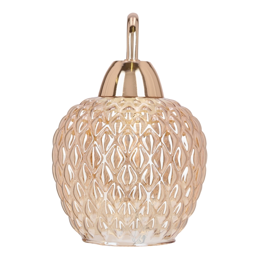 Nástěnná lampa TOBIAS 1xE27/40W/230V rose gold