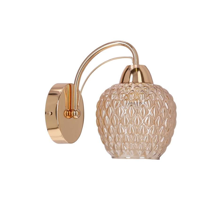 Nástěnná lampa TOBIAS 1xE27/40W/230V rose gold
