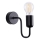 Nástěnná lampa VECTOR 1xE27/15W/230V černá