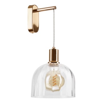 Nástěnná lampa VIVE 1xE27/15W/230V zlatá