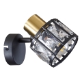 Nástěnná lampa ZAHARA 1xE27/10W/230V černá