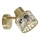Nástěnná lampa ZAHARA 1xE27/10W/230V zlatá