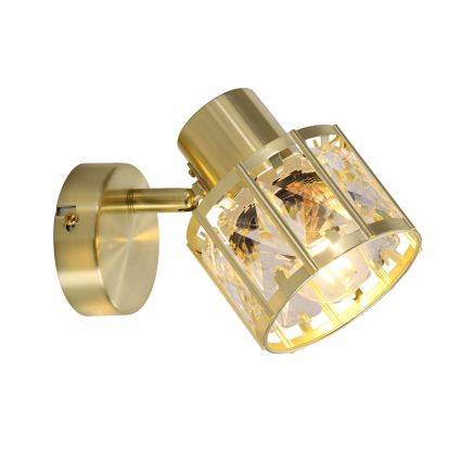 Nástěnná lampa ZAHARA 1xE27/10W/230V zlatá
