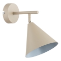 Nástěnná lampa ZELTA 1xE27/15W/230V béžová