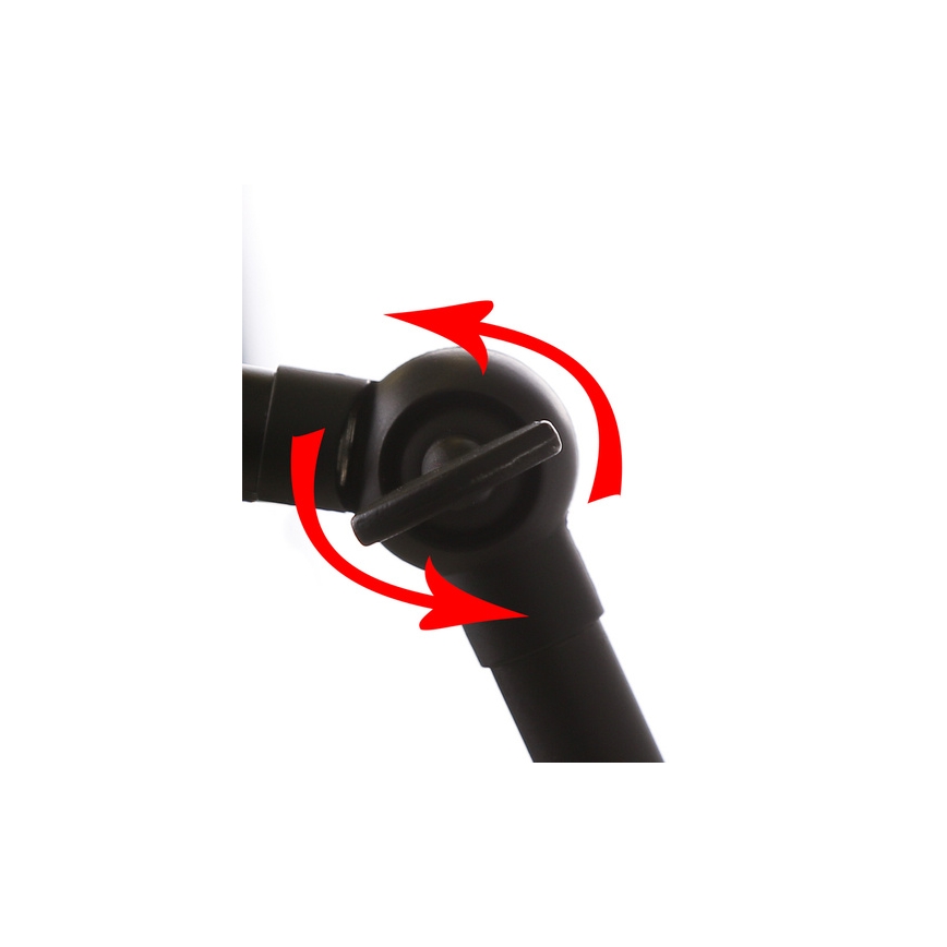 Nástěnná lampička FUNDO 1xE27/40W/230V černá/zlatá