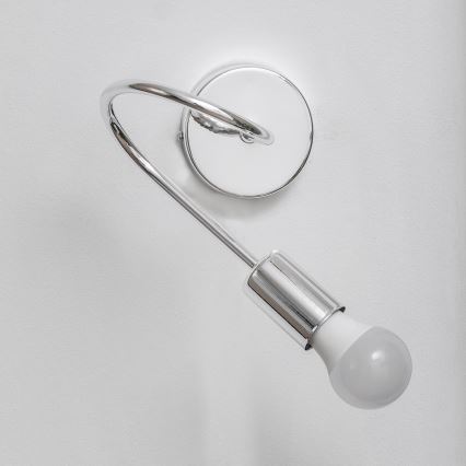 Nástěnná lampička OXFORD 1xE27/15W/230V lesklý chrom