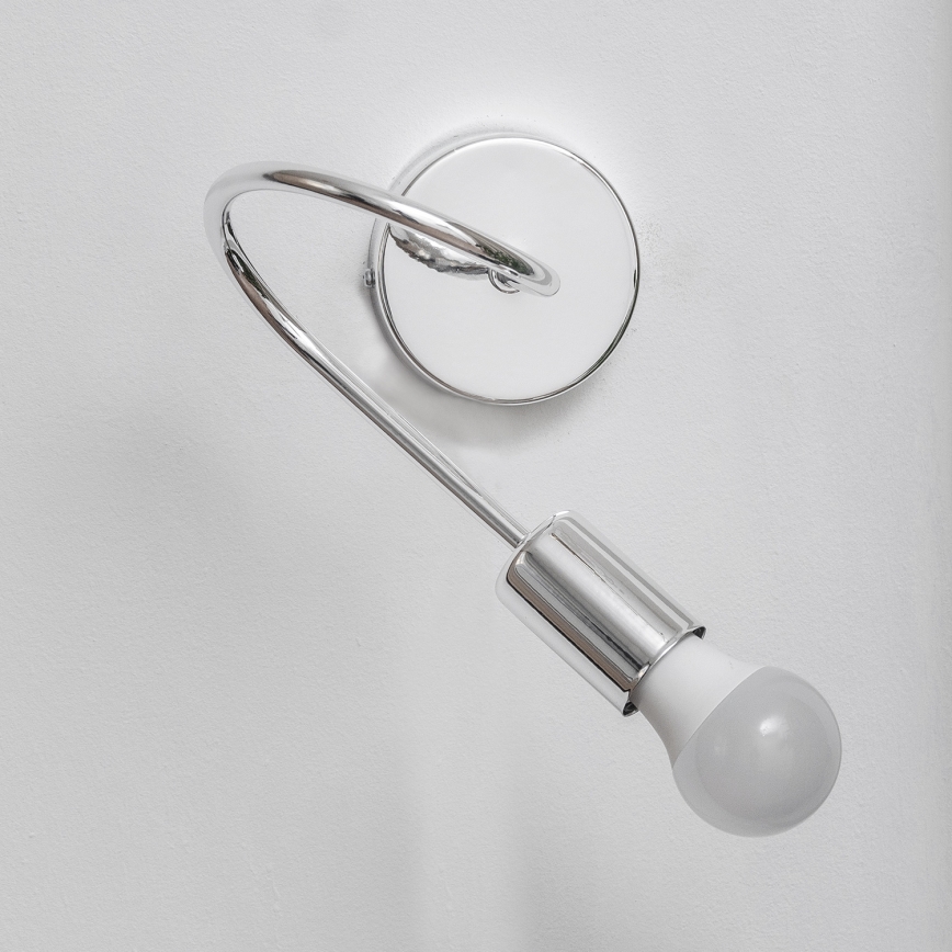 Nástěnná lampička OXFORD 1xE27/15W/230V lesklý chrom