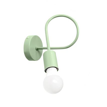 Nástěnná lampička OXFORD 1xE27/15W/230V zelená