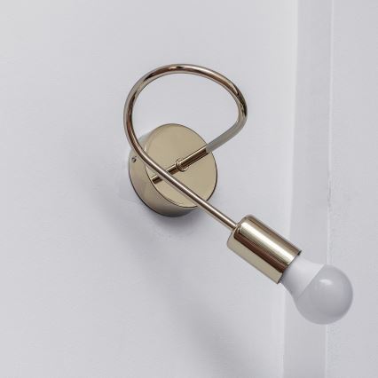Nástěnná lampička OXFORD 1xE27/15W/230V zlatá