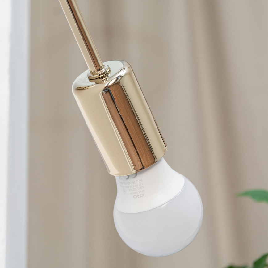 Nástěnná lampička OXFORD 1xE27/15W/230V zlatá